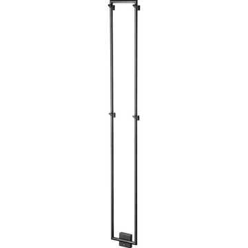 Tapwell Håndklædetørrer Tapwell TW1500-200 håndklædetørrer - 1500x200mm - brushed black chrome