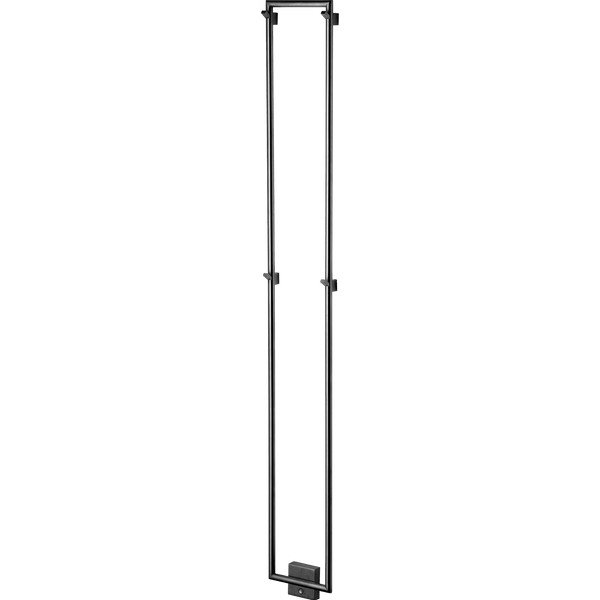 Tapwell Håndklædetørrer Tapwell TW1500-200 håndklædetørrer - 1500x200mm - brushed black chrome