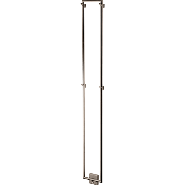 Tapwell Håndklædetørrer Tapwell TW1500-200 håndklædetørrer - 1500x200mm - brushed platinum