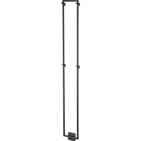 Tapwell Håndklædetørrer Tapwell TW1500-200 håndklædetørrer - 1500x200mm - mat sort