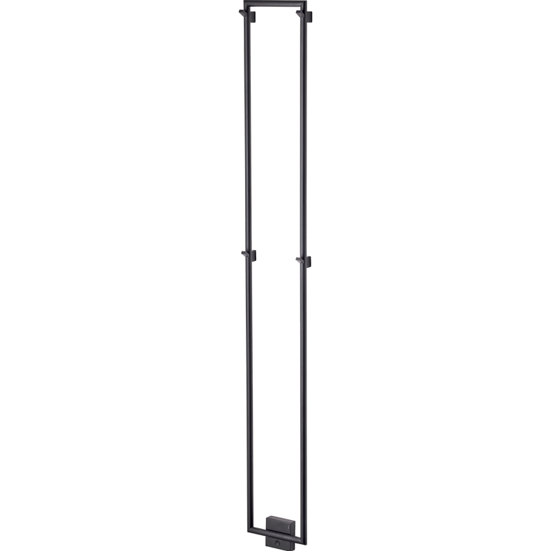 Tapwell Håndklædetørrer Tapwell TW1500-200 håndklædetørrer - 1500x200mm - mat sort