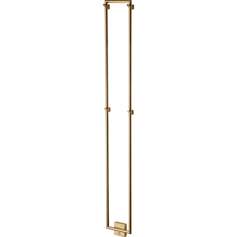 Tapwell Håndklædetørrer Tapwell TW1500-200 håndklædetørrer - 1500x200mm - messing natur