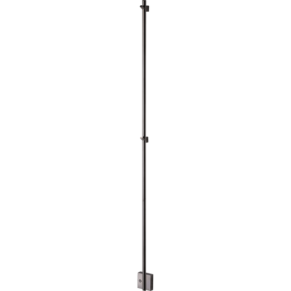 Tapwell Håndklædetørrer Tapwell TW1500-85 håndklædetørrer - 1500x85mm - black chrome