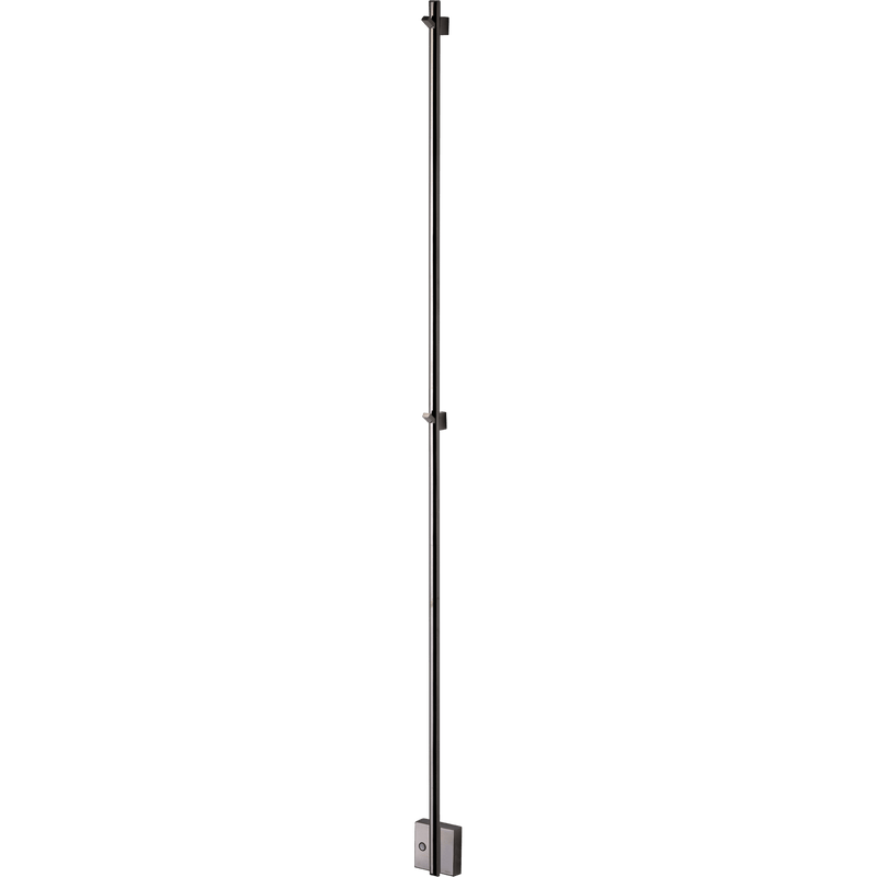 Tapwell Håndklædetørrer Tapwell TW1500-85 håndklædetørrer - 1500x85mm - black chrome