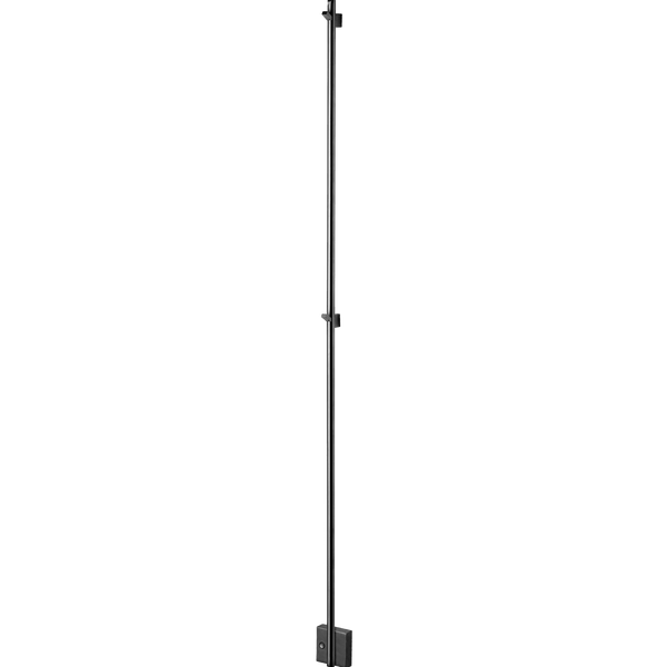 Tapwell Håndklædetørrer Tapwell TW1500-85 håndklædetørrer - 1500x85mm - brushed black chrome
