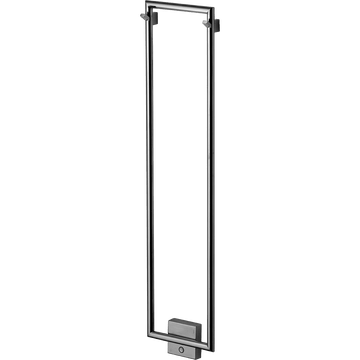 Tapwell Håndklædetørrer Tapwell TW800-200 håndklædetørrer - 800x200mm - black chrome