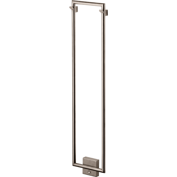 Tapwell Håndklædetørrer Tapwell TW800-200 håndklædetørrer - 800x200mm - brushed platinum