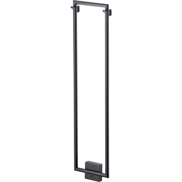 Tapwell Håndklædetørrer Tapwell TW800-200 håndklædetørrer - 800x200mm - mat sort