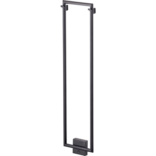 Tapwell Håndklædetørrer Tapwell TW800-200 håndklædetørrer - 800x200mm - mat sort