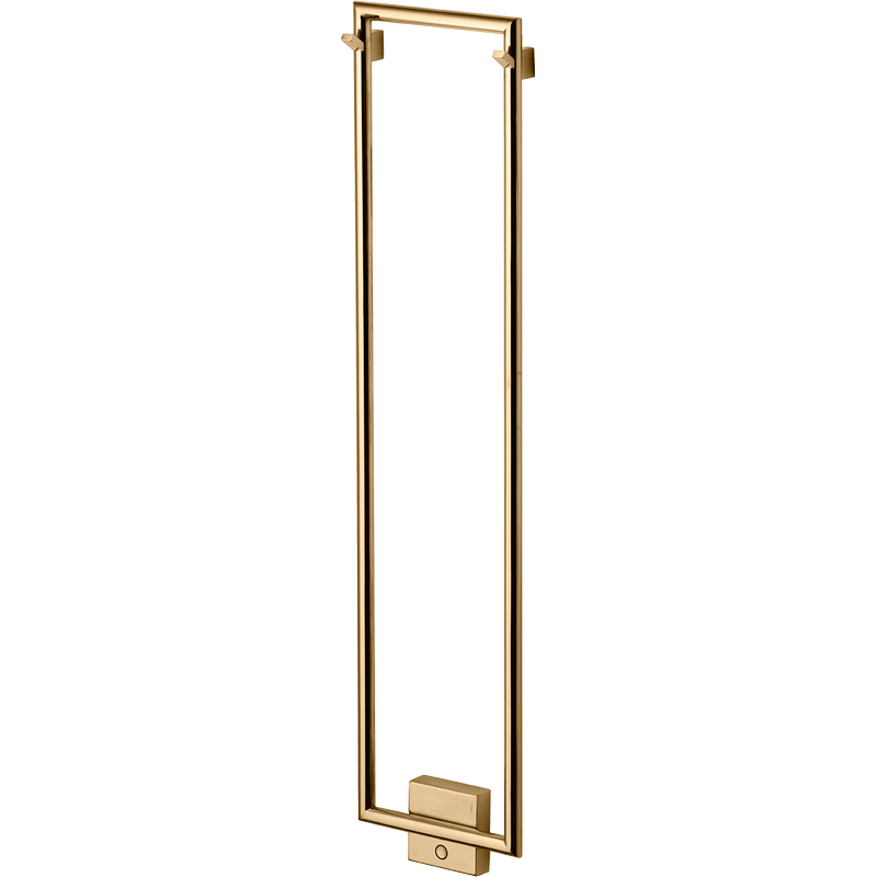 Tapwell Håndklædetørrer Tapwell TW800-200 håndklædetørrer - 800x200mm - messing natur