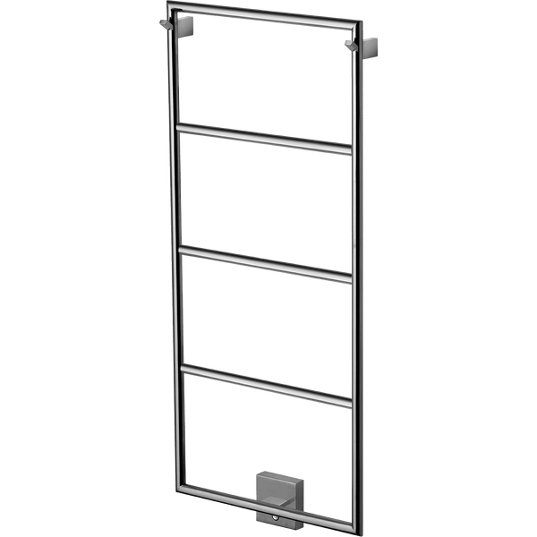 Tapwell Håndklædetørrer Tapwell TW800-400 håndklædetørrer - 800x400mm - black chrome