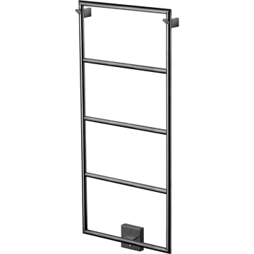 Tapwell Håndklædetørrer Tapwell TW800-400 håndklædetørrer - 800x400mm - brushed black chrome