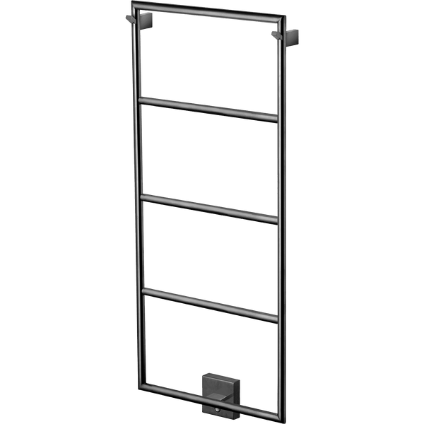 Tapwell Håndklædetørrer Tapwell TW800-400 håndklædetørrer - 800x400mm - brushed black chrome