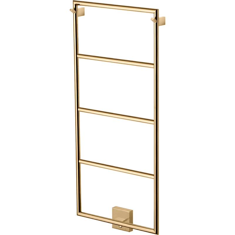 Tapwell Håndklædetørrer Tapwell TW800-400 håndklædetørrer - 800x400mm - messing natur