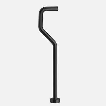 Tapwell Tapwell XA22 S-gulvafløbsrør til vandlås - mat sort