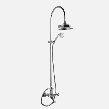 Tapwell Tapwell XCOL022-150 classic kar-/brusearmatur - krom