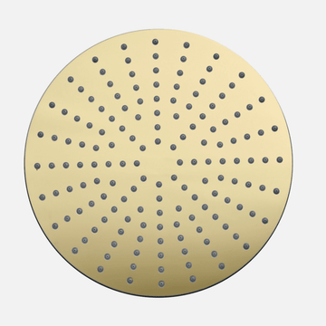 Tapwell Tapwell ZSOF250 rundt brusehoved - Ø250mm - honey gold