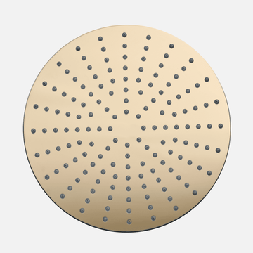 Tapwell Tapwell ZSOF250 rundt brusehoved - Ø250mm - messing