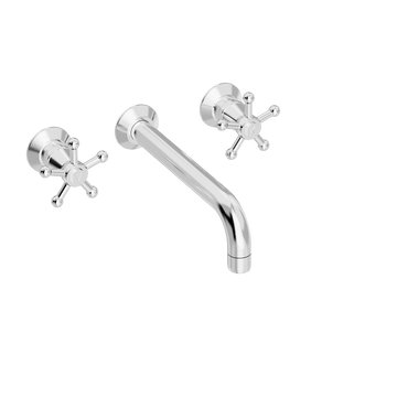 Toni Copenhagen Håndvaskarmatur Christiansborg håndvaskarmatur m/200mm fast tud til indbygning - krom