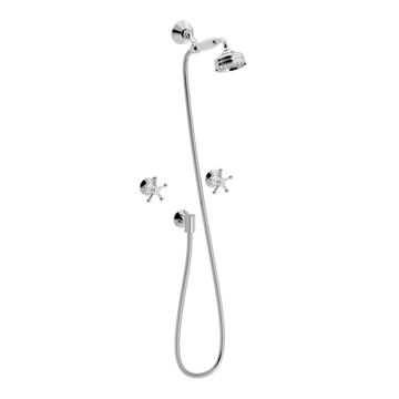 Toni Copenhagen Brusearmatur Toni Copenhagen Christiansborg brusearmatur til indbygning - krom