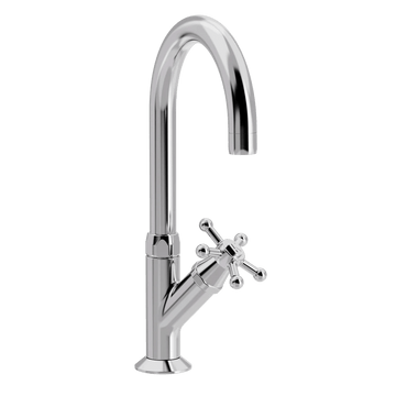 Toni Copenhagen Håndvaskarmatur Toni Copenhagen Christiansborg Standventil m. Ø150 tud - krom