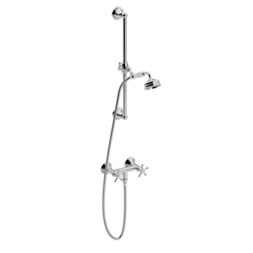 Toni Copenhagen Brusearmatur Toni Copenhagen Christiansborg væghængt brusearmatur - krom