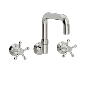 Toni Copenhagen Håndvaskarmatur Toni Copenhagen Indbygningsarmatur til køkkenvask med L200mm tud - nikkel