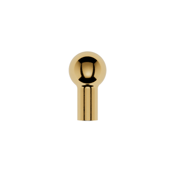 Toni Copenhagen Toni Copenhagen knage rund (2stk.) – messing