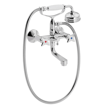 Toni Copenhagen Kararmatur Toni Copenhagen Krydsgreb Væghængt kar/brusearmatur - krom