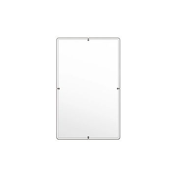 Toni Copenhagen Toni Copenhagen rektangulært spejl – 50x80x3cm – bruneret messing