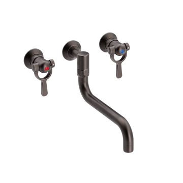 Toni Copenhagen Håndvaskarmatur Toni Copenhagen SP armatur m. S200 tud - bruneret messing