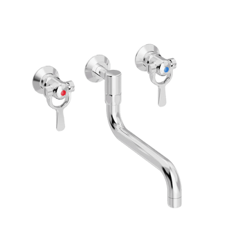 Toni Copenhagen Håndvaskarmatur Toni Copenhagen SP armatur m. S200 tud - krom