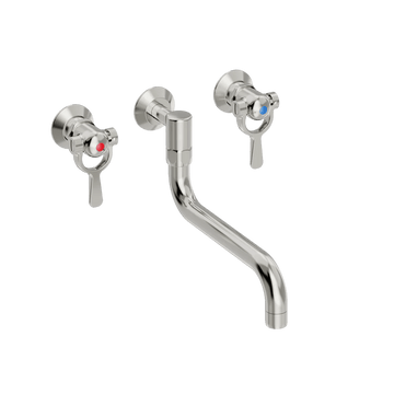 Toni Copenhagen Håndvaskarmatur Toni Copenhagen SP armatur m. S200 tud - nikkel