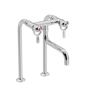 Toni Copenhagen Håndvaskarmatur Toni Copenhagen SP armatur på standrør - krom