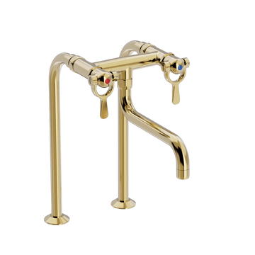 Toni Copenhagen Håndvaskarmatur Toni Copenhagen SP armatur på standrør - messing