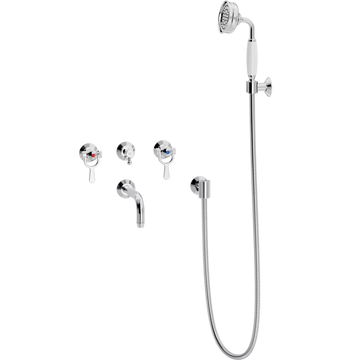 Toni Copenhagen Brusearmatur Toni Copenhagen SP brusearmatur til indbygning - krom