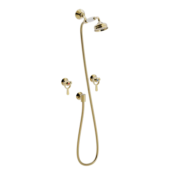 Toni Copenhagen Brusearmatur Toni Copenhagen SP brusearmatur til indbygning - messing