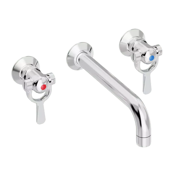 Toni Copenhagen Håndvaskarmatur Toni Copenhagen SP indbygningsarmatur m. fast tud 200mm - krom