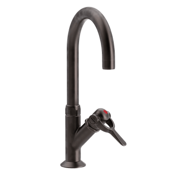 Toni Copenhagen Håndvaskarmatur Toni Copenhagen SP Standventil m. Ø150 tud - bruneret messing