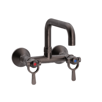 Toni Copenhagen Håndvaskarmatur Toni Copenhagen SP vægarmatur m. L200 svingtud - bruneret messing