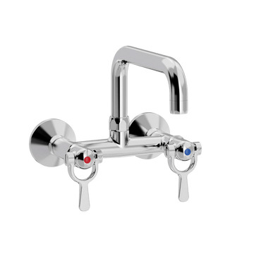 Toni Copenhagen Håndvaskarmatur Toni Copenhagen SP vægarmatur m. L200 svingtud - krom