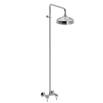 Toni Copenhagen Brusearmatur Toni Copenhagen SP væghængt brusearmatur med hovedbrus Ø220 - krom