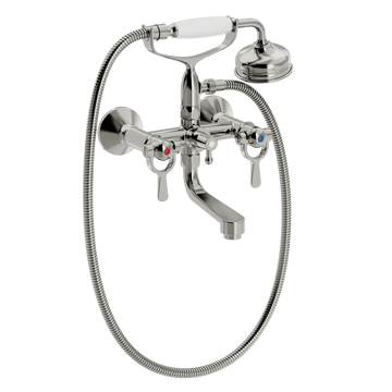 Toni Copenhagen Kararmatur Toni Copenhagen SP væghængt kar/brusearmatur - nikkel