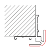 Vipanel Dekorationspanel Vipanel udvendig hjørneprofil