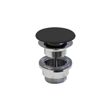 Catalano Tilbehør til badeværelse Catalano Push-up bundventil i matsort porcelæn