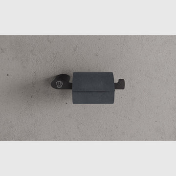 Copenhagen Bath Tilbehør til badeværelse Copenhagen Bath CB 200 - Toiletrulleholder mat sort