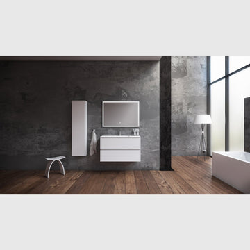 Copenhagen Bath Badeværelsesmøbler Copenhagen Bath Malmö 80 kabinet med Romsø vask