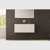 Copenhagen Bath Badeværelsesmøbler Copenhagen Bath Nexø 120 kabinet med højre vask - mat hvid