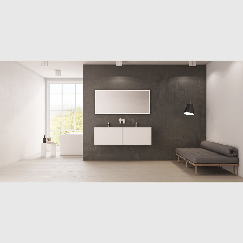 Copenhagen Bath Badeværelsesmøbler Copenhagen Bath Nexø 160 kabinet med dobbelt vask - mat hvid