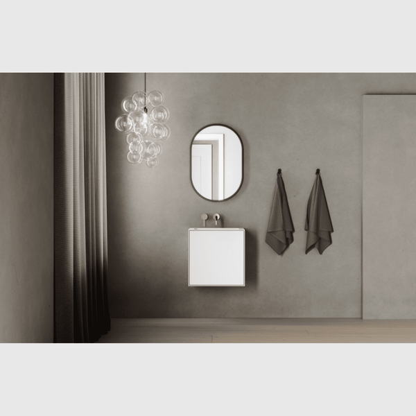 Copenhagen Bath Badeværelsesmøbler Copenhagen Bath Nexø 50 kabinet med center vask - mat hvid